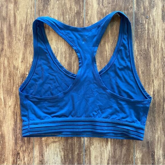 Knix Modal Luxe Pullover Lounge Bra Horizon Blue Racerback Bra Size Small​ - Picture 2 of 3